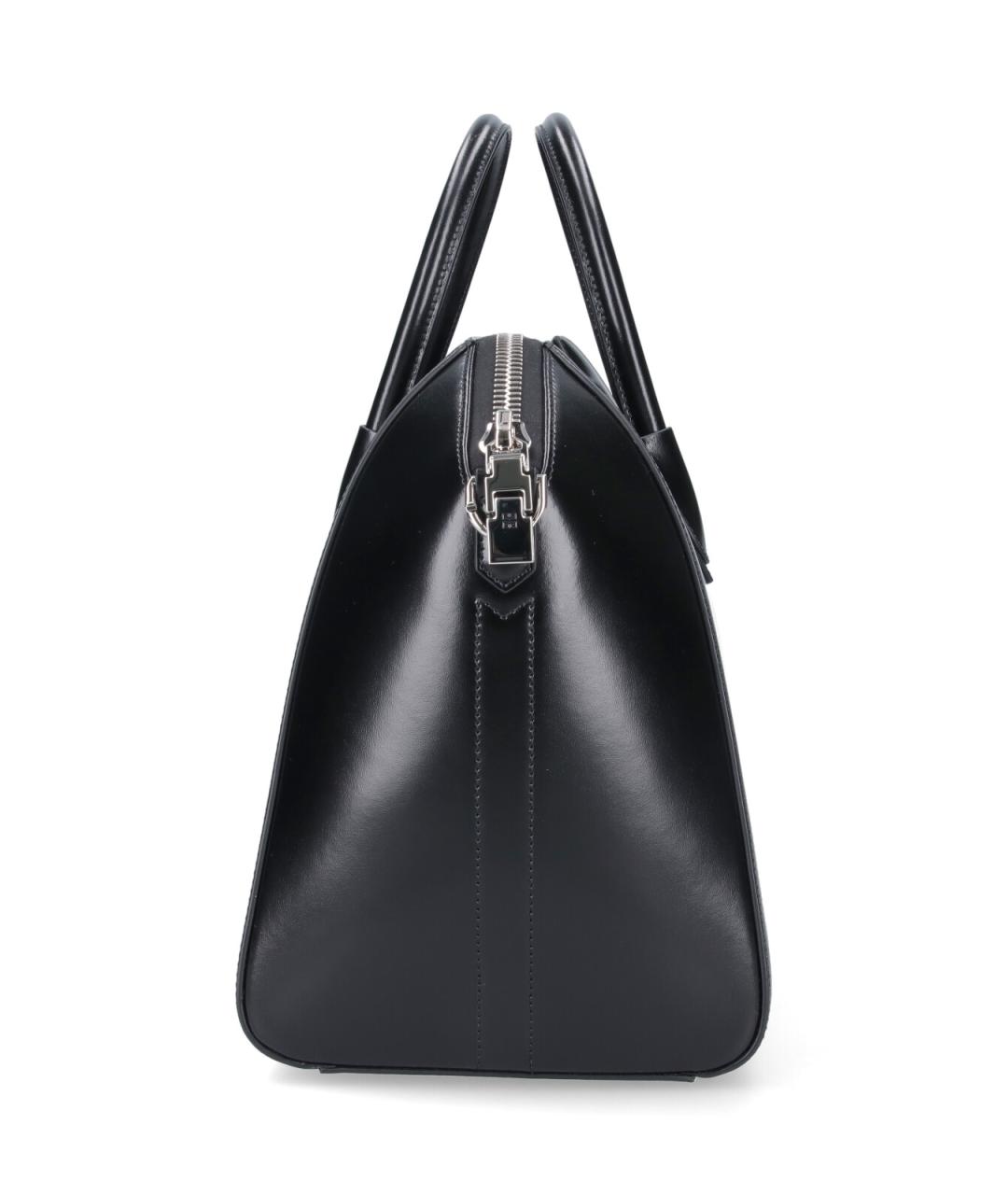 GIVENCHY Черная кожаная сумка тоут, фото 5