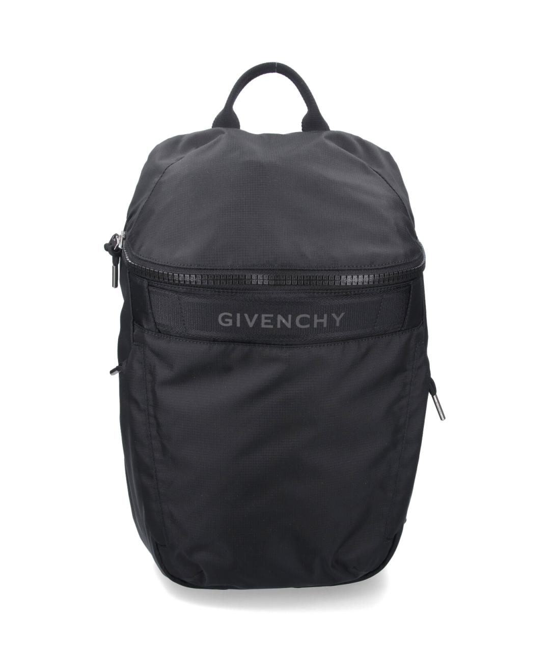 GIVENCHY Черный синтетический рюкзак, фото 1