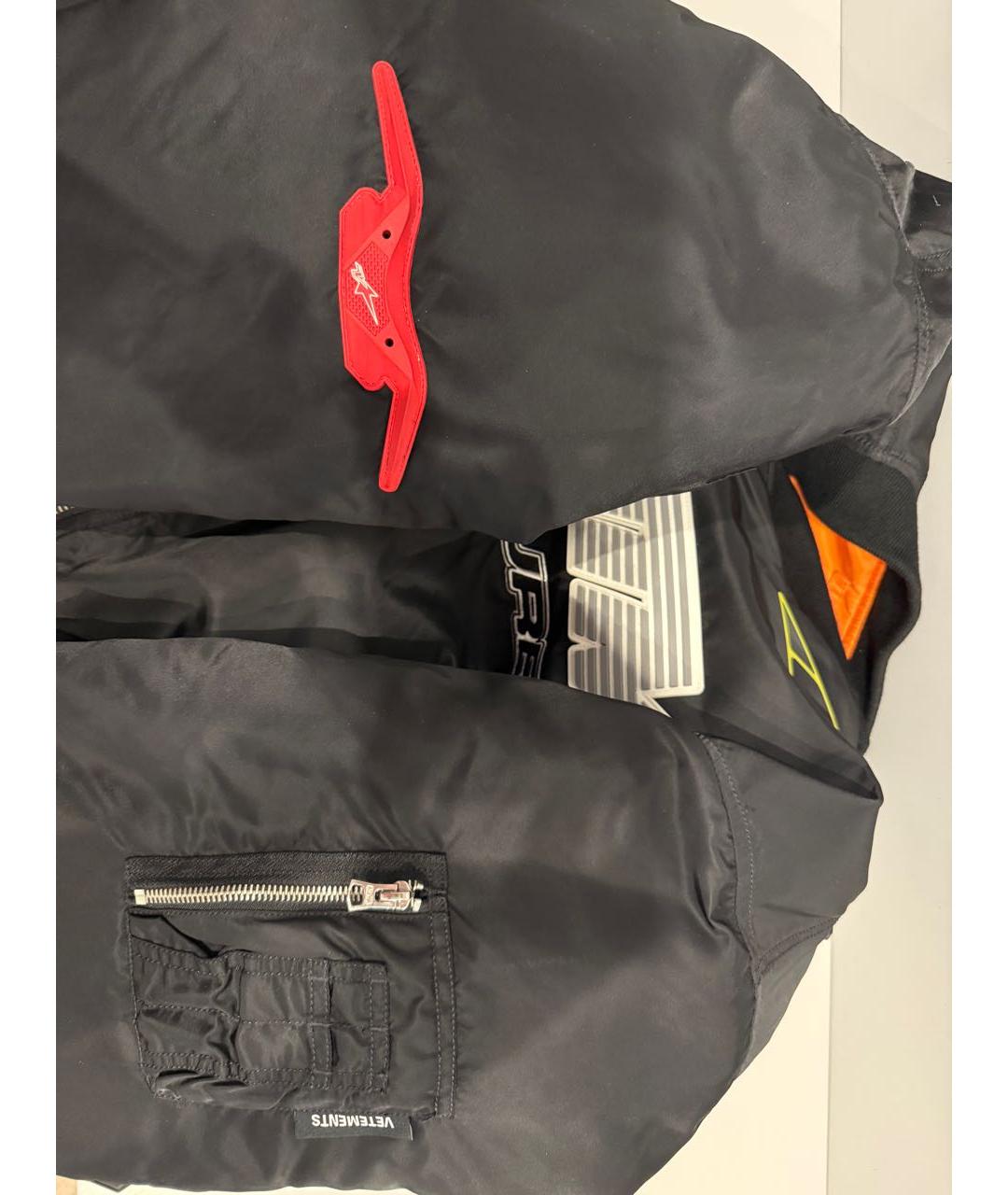 VETEMENTS Черная куртка, фото 7