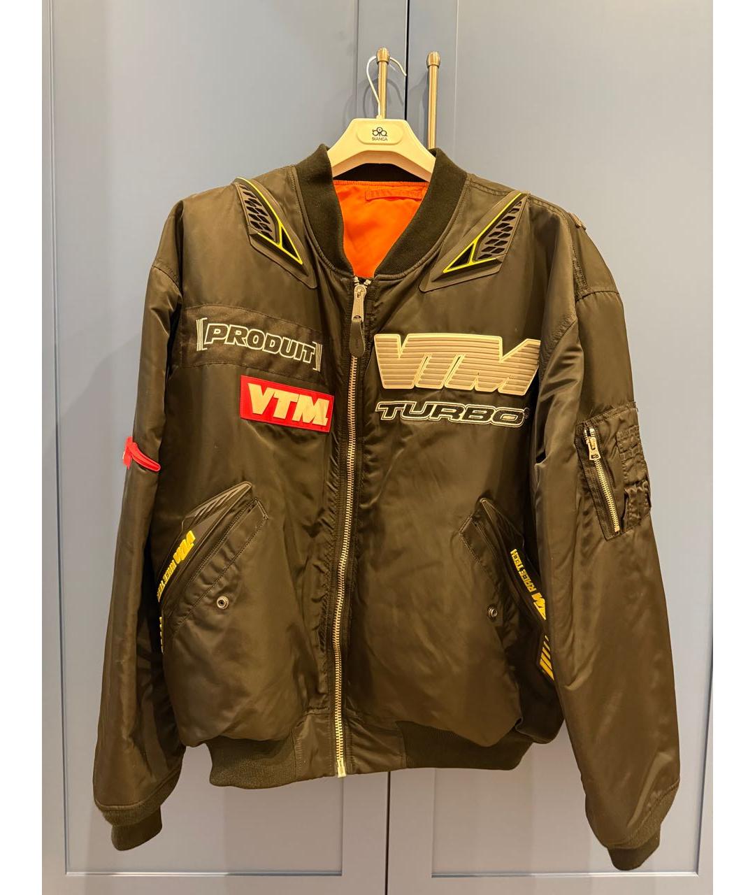 VETEMENTS Черная куртка, фото 8