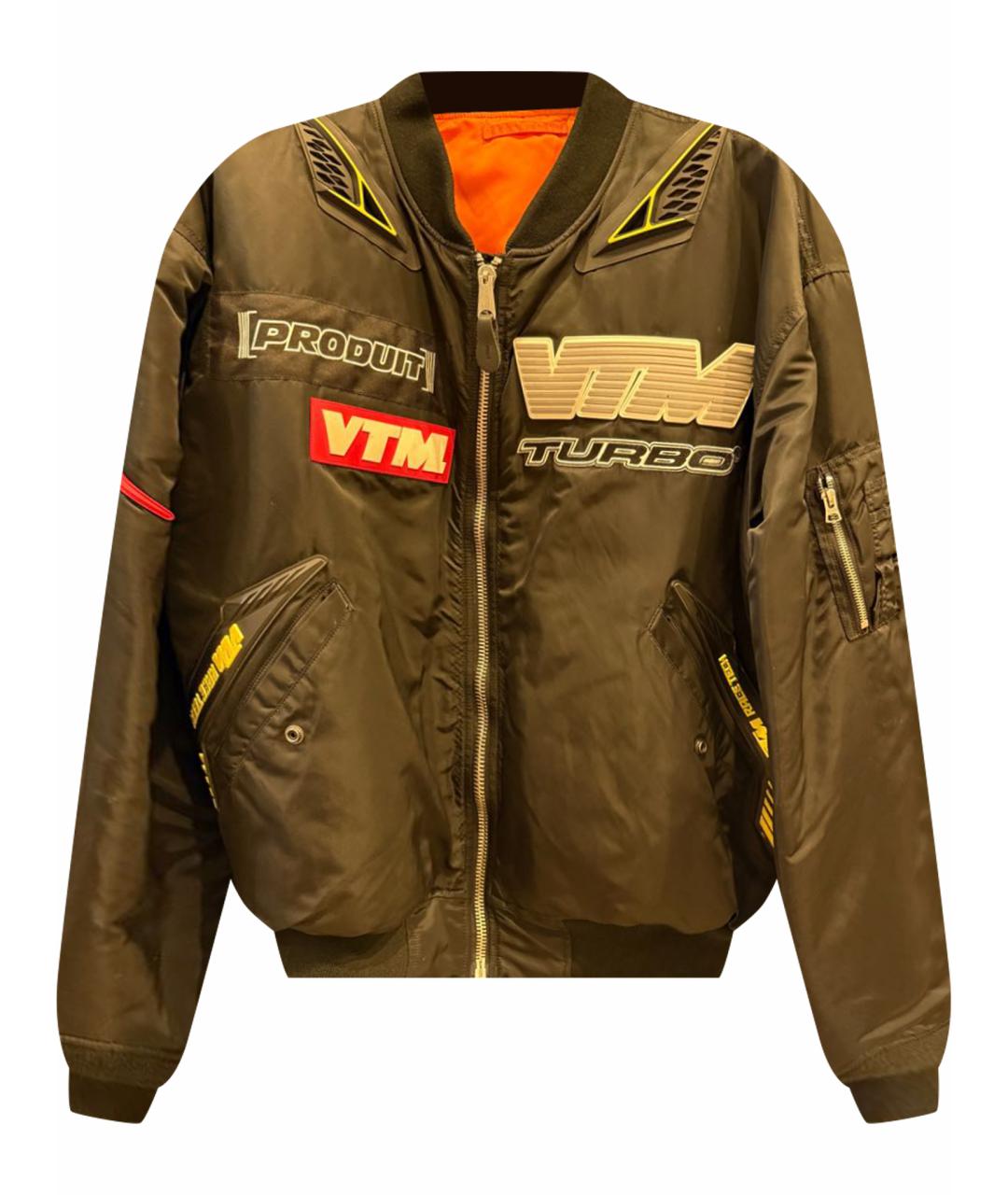 VETEMENTS Черная куртка, фото 1