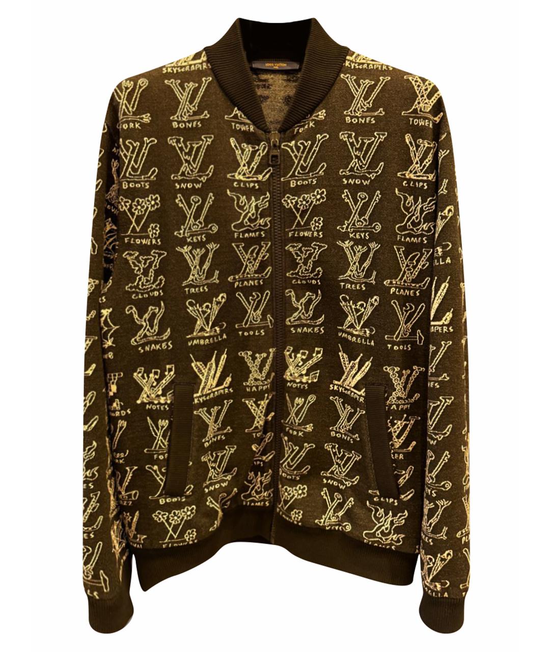 LOUIS VUITTON Черная хлопковая куртка, фото 1