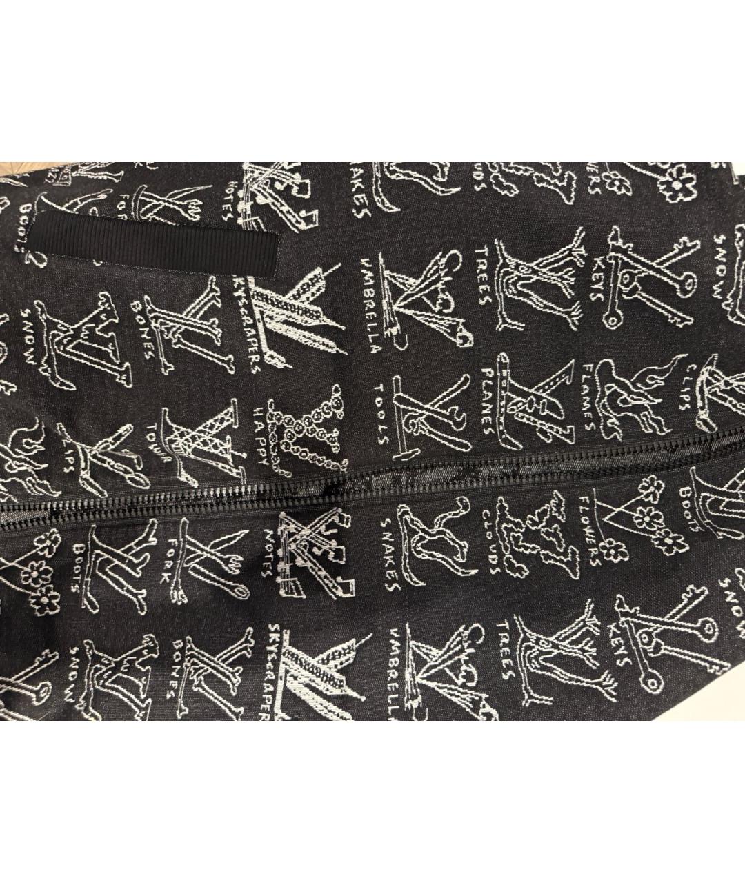 LOUIS VUITTON Черная хлопковая куртка, фото 4