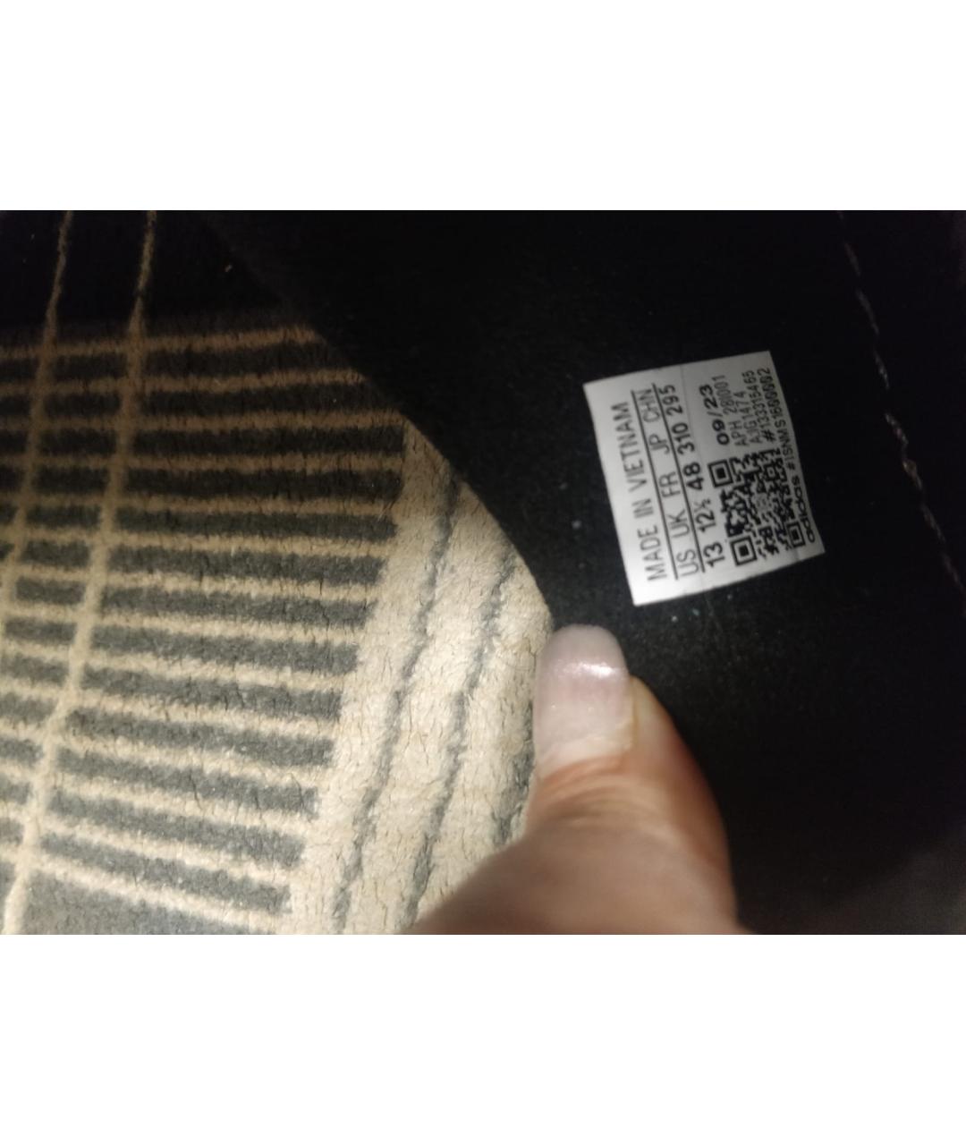 ADIDAS Белые кожаные низкие кроссовки / кеды, фото 8