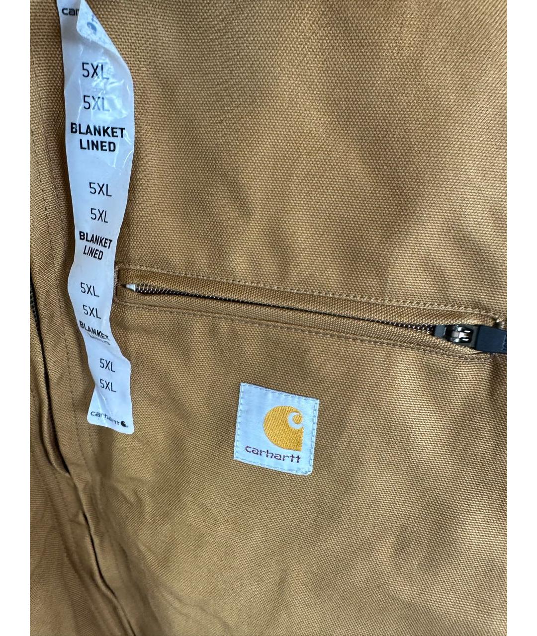 CARHARTT Горчичная хлопко-эластановая куртка, фото 7