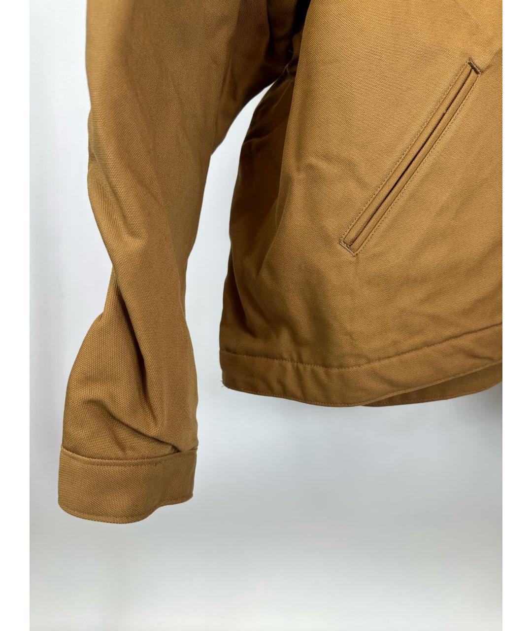 CARHARTT Горчичная хлопко-эластановая куртка, фото 4