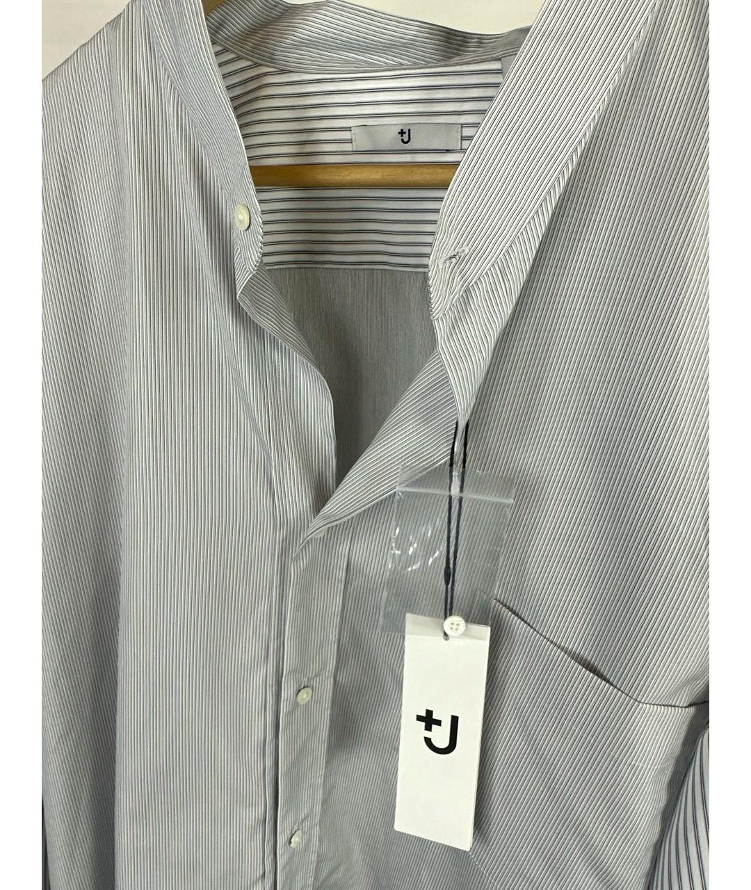 JIL SANDER Хлопковая кэжуал рубашка, фото 3