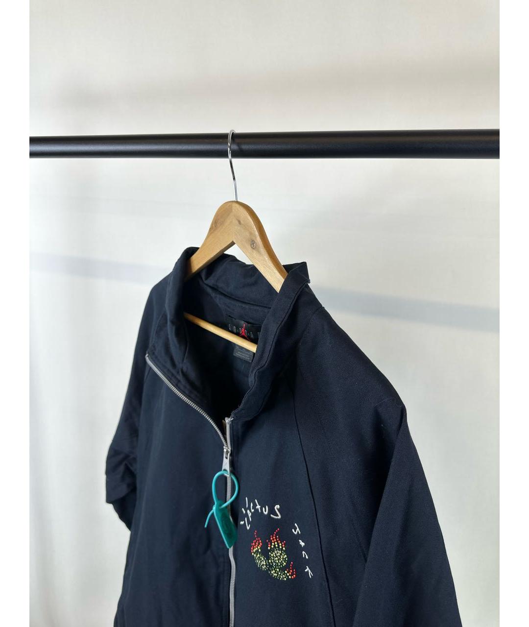CACTUS JACK BY TRAVIS SCOTT Черная хлопко-эластановая куртка, фото 6