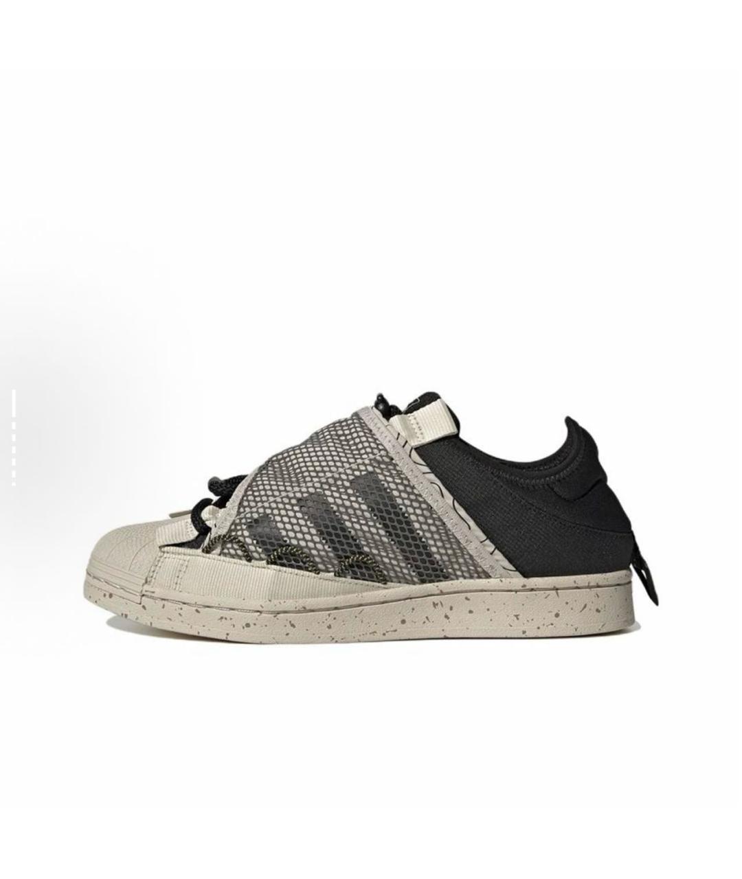 ADIDAS Бежевые текстильные низкие кроссовки / кеды, фото 9