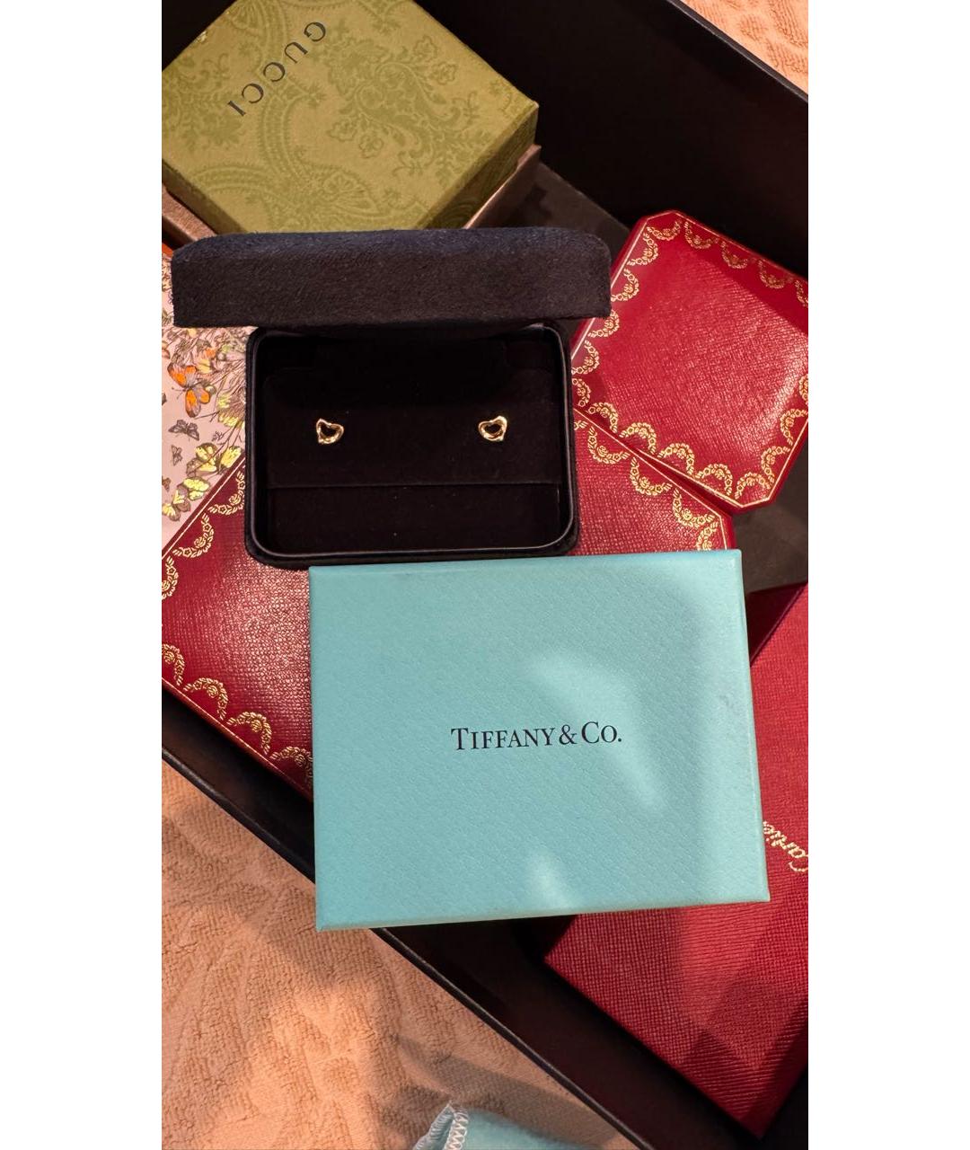TIFFANY&CO Золотые серьги из розового золота, фото 2