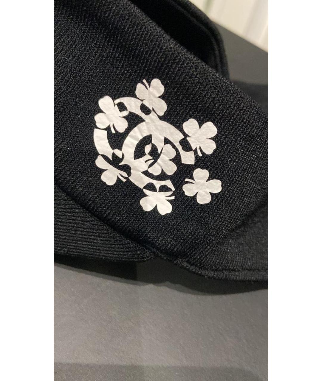 CHANEL Черная кепка, фото 6