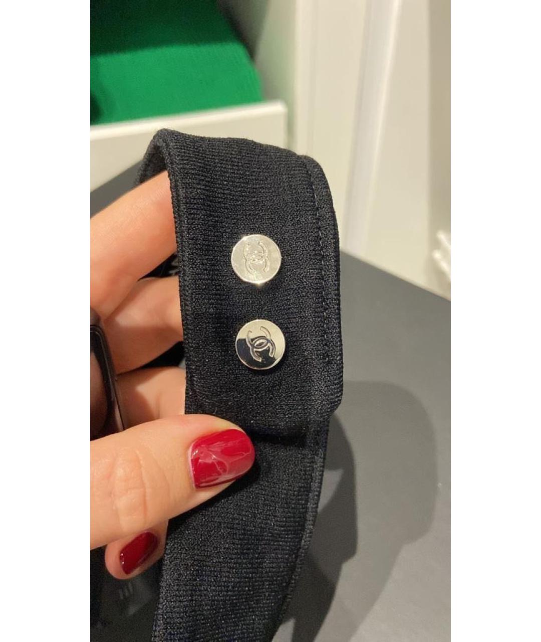 CHANEL Черная кепка, фото 5