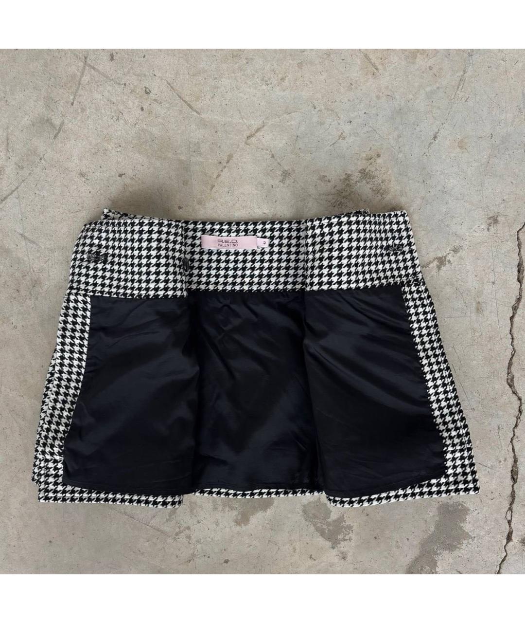 RED VALENTINO Мульти юбка мини, фото 5