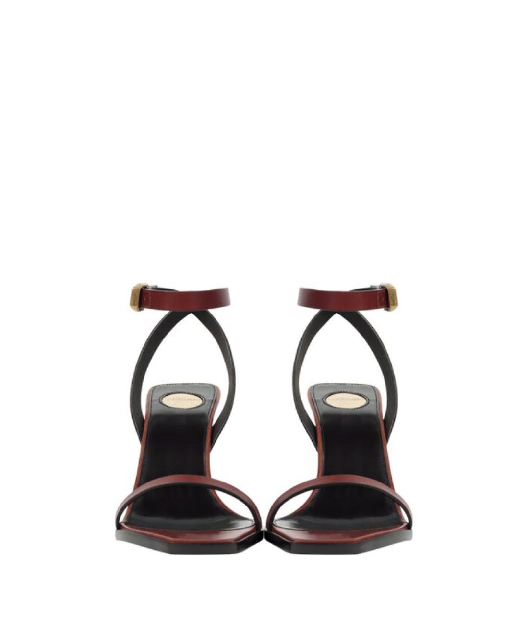 SAINT LAURENT Коричневые туфли, фото 3