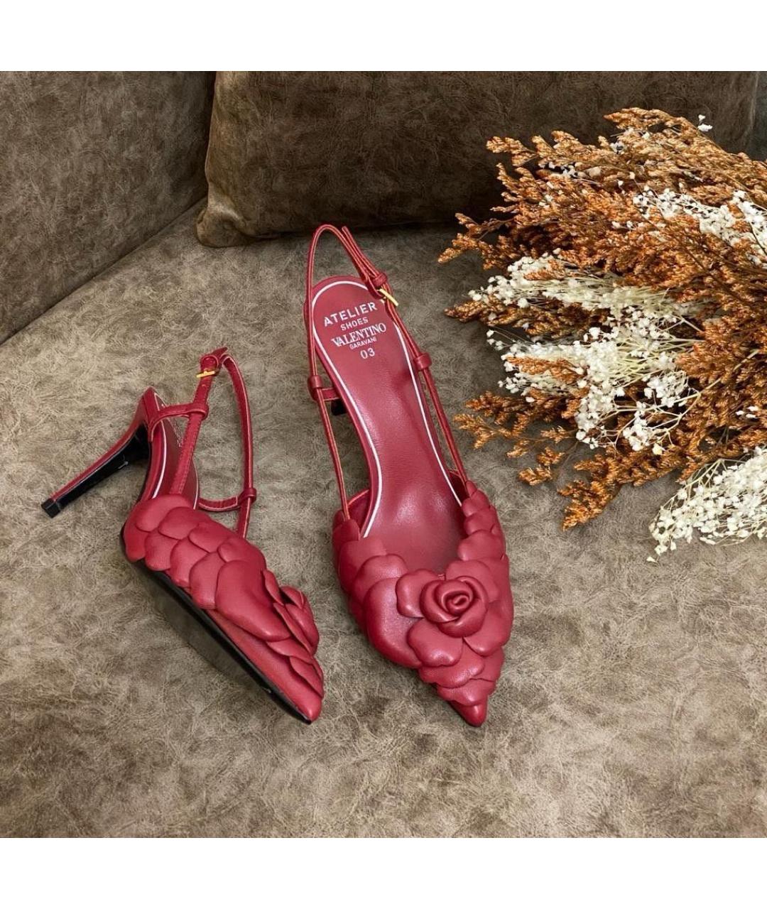 VALENTINO Кожаные мюли, фото 2