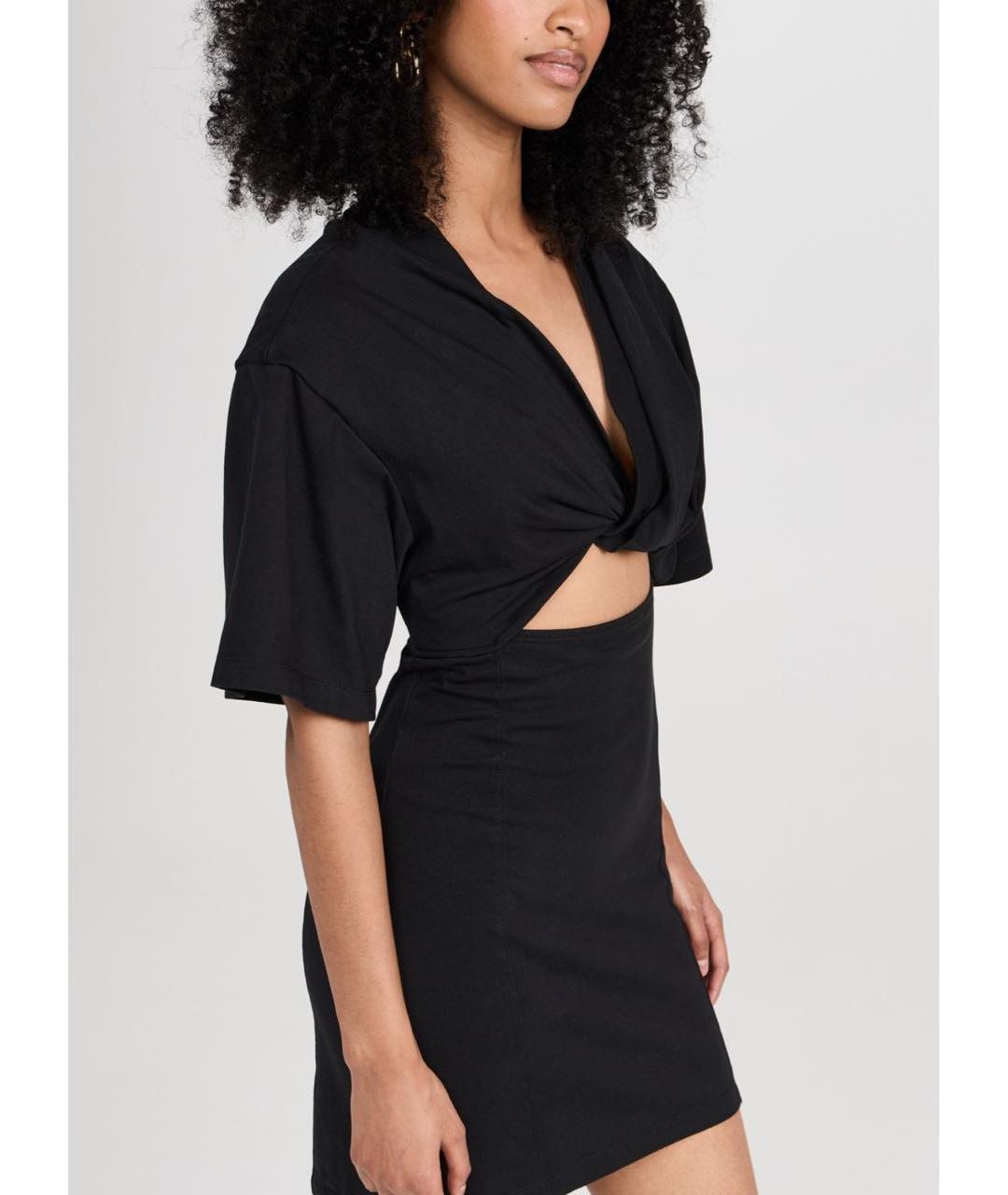 JACQUEMUS Черное повседневное платье, фото 4