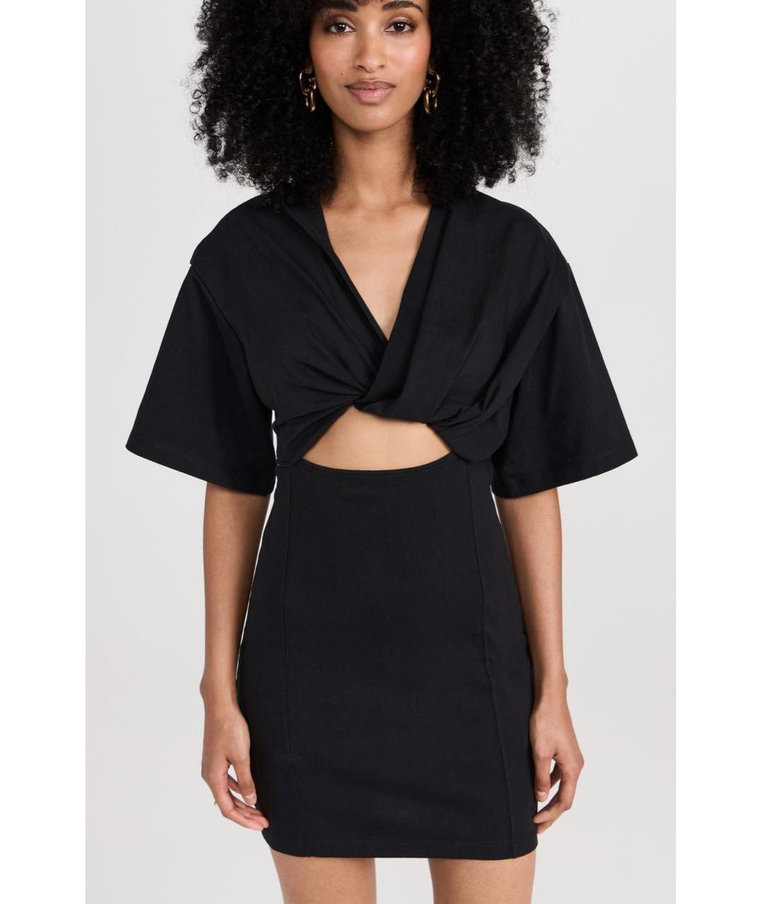 JACQUEMUS Черное повседневное платье, фото 7