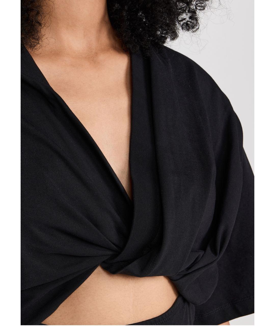 JACQUEMUS Черное повседневное платье, фото 5