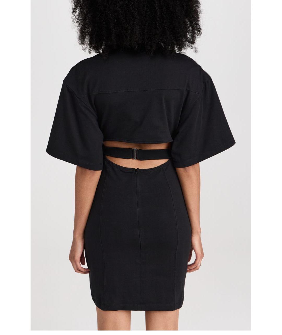 JACQUEMUS Черное повседневное платье, фото 3