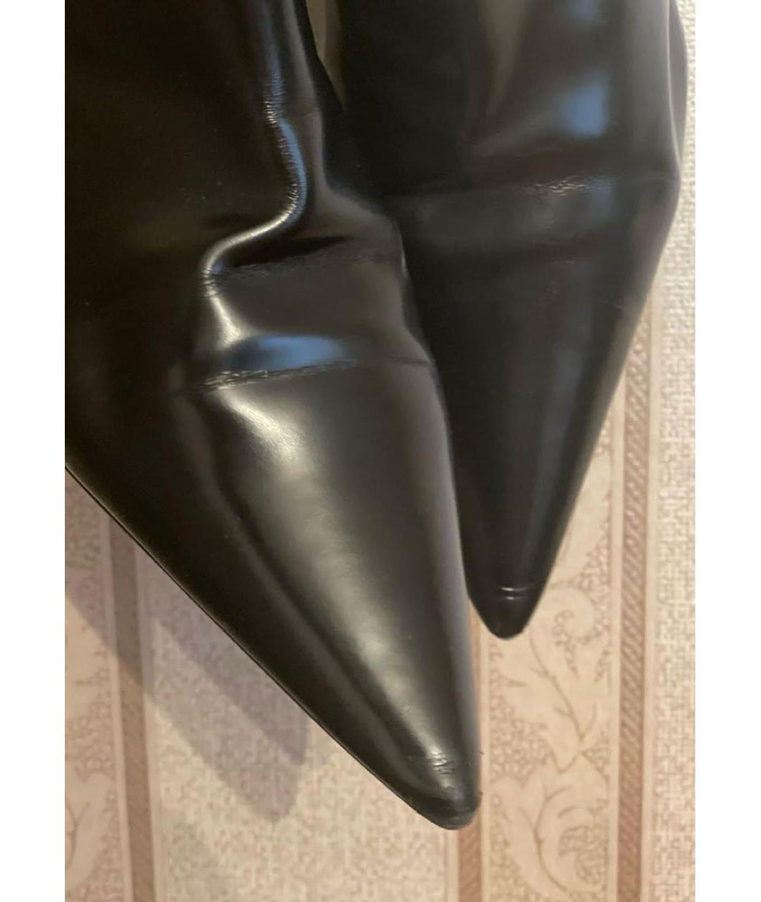 PRADA Черные ботильоны из лакированной кожи, фото 2
