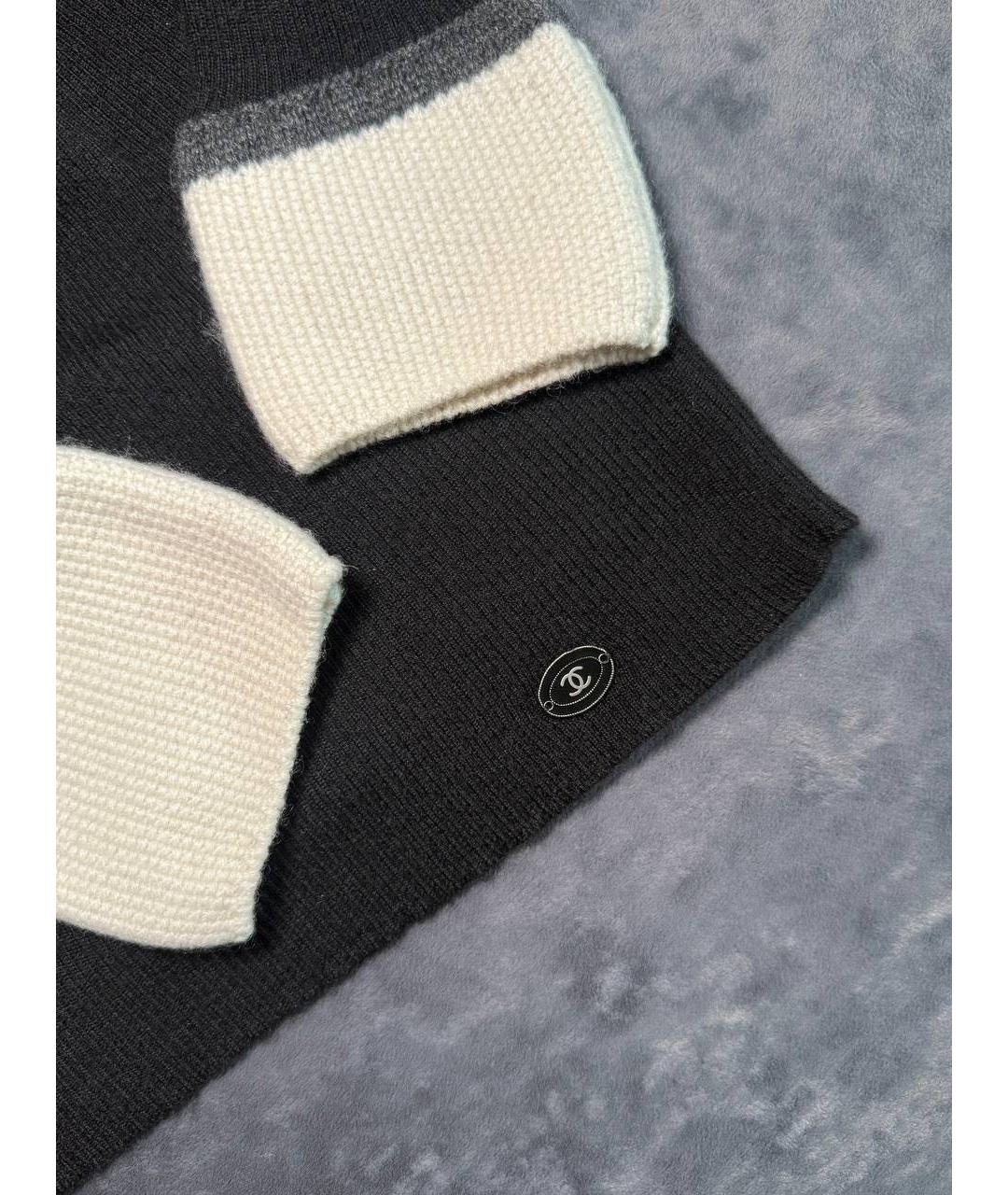 CHANEL Черная водолазка, фото 2