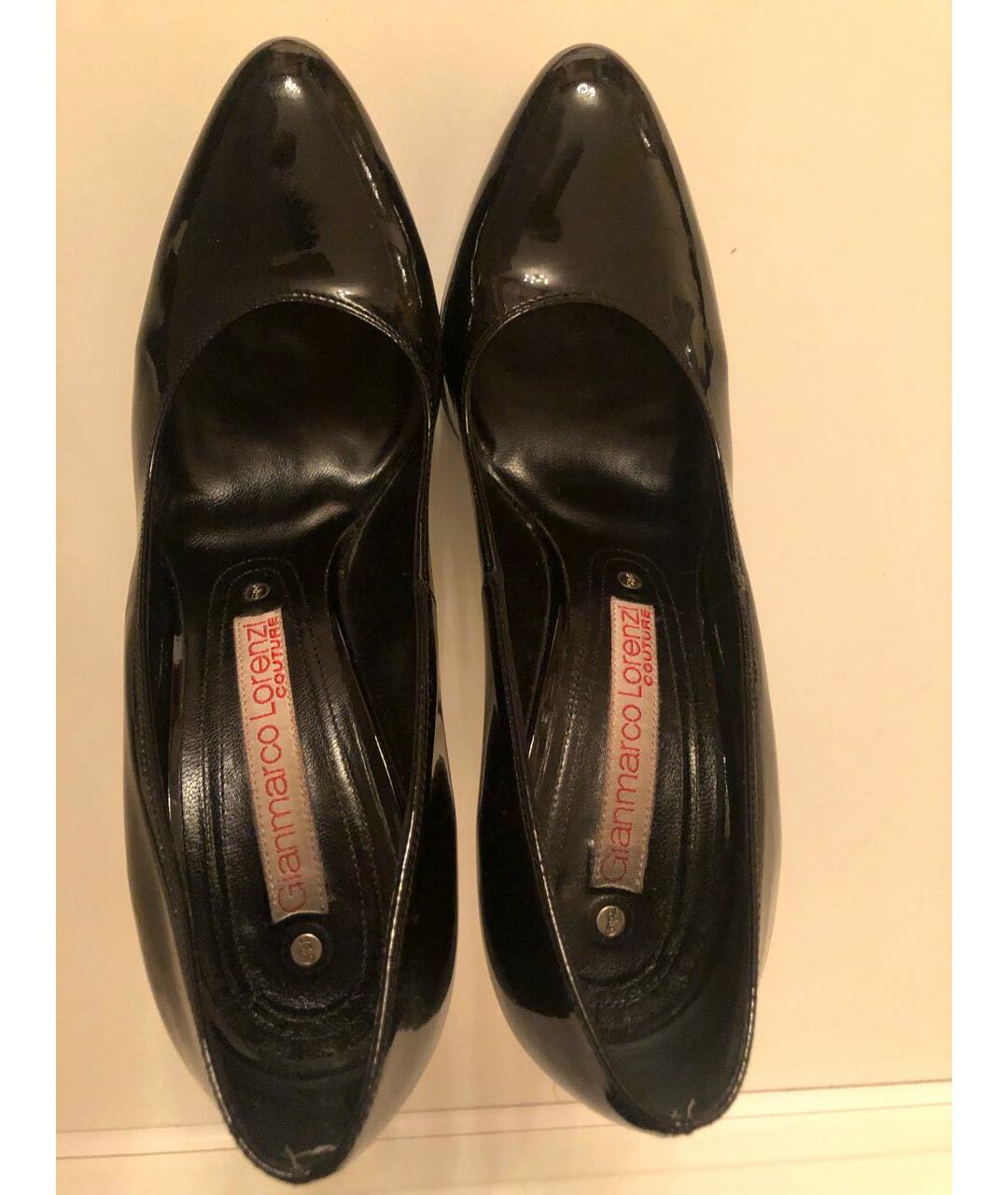 GIAN MARCO LORENZI Черные туфли из лакированной кожи, фото 3