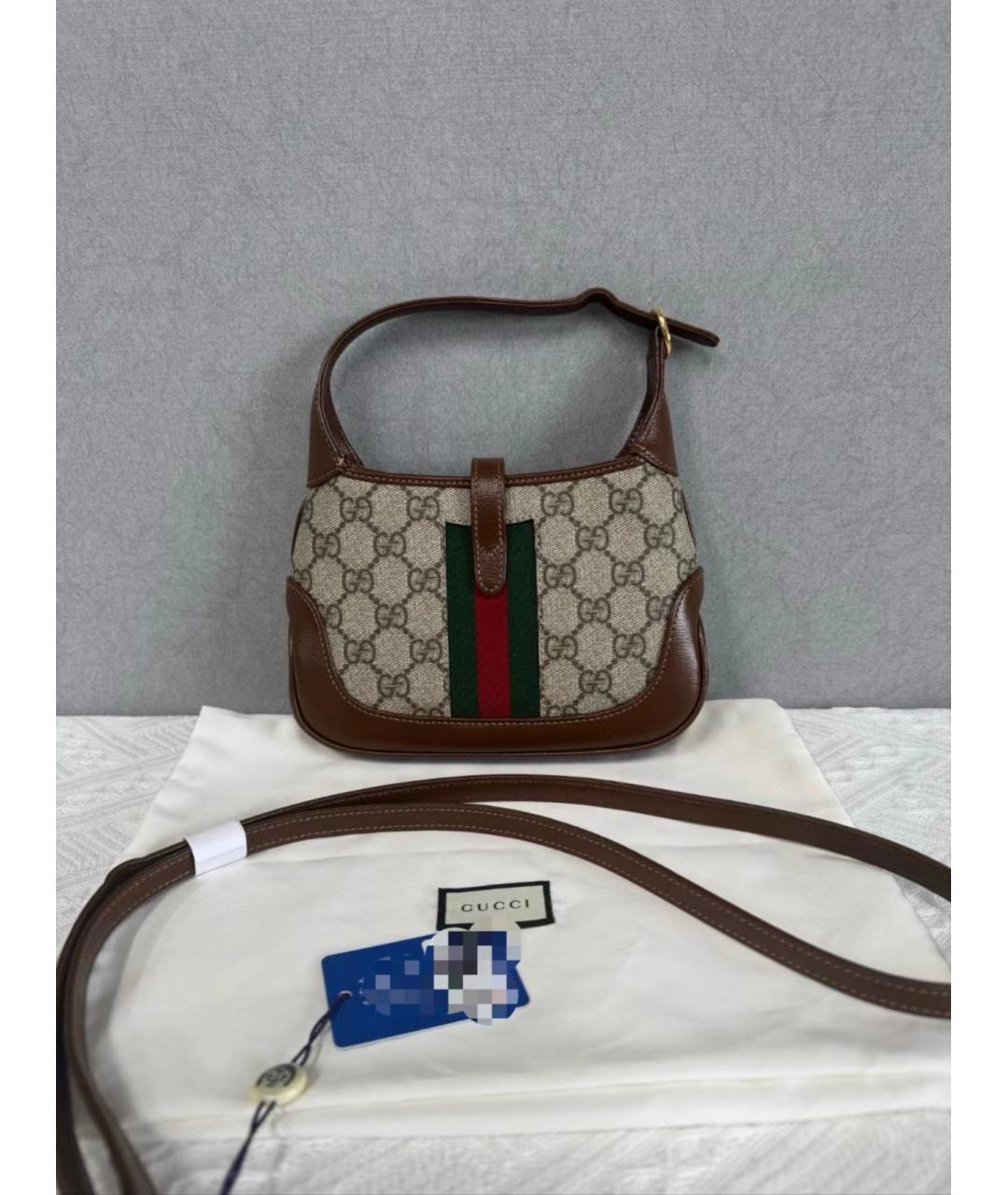 GUCCI Коричневая сумка через плечо, фото 6