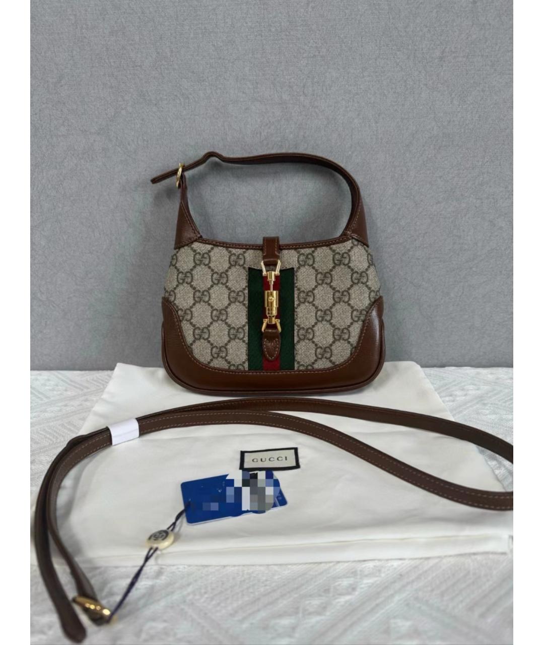 GUCCI Коричневая сумка через плечо, фото 10