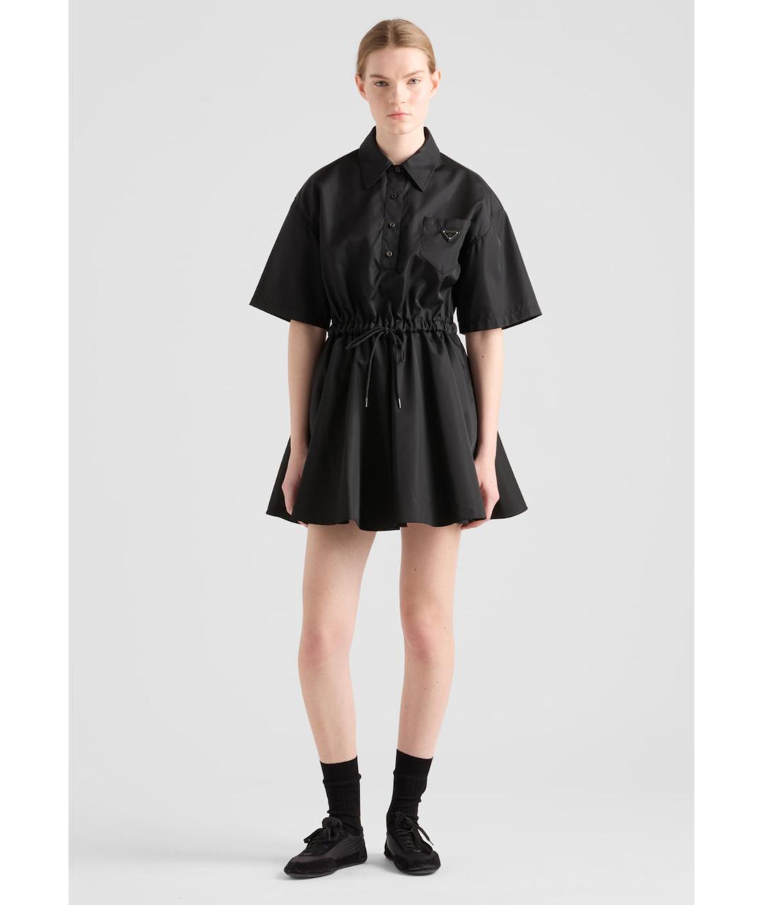 PRADA Черное повседневное платье, фото 2