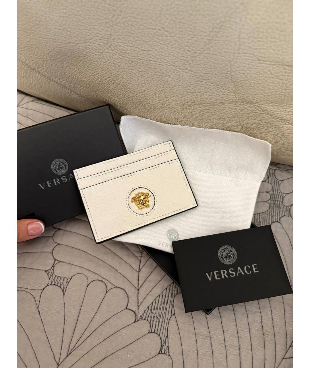 VERSACE Кожаный кардхолдер, фото 6