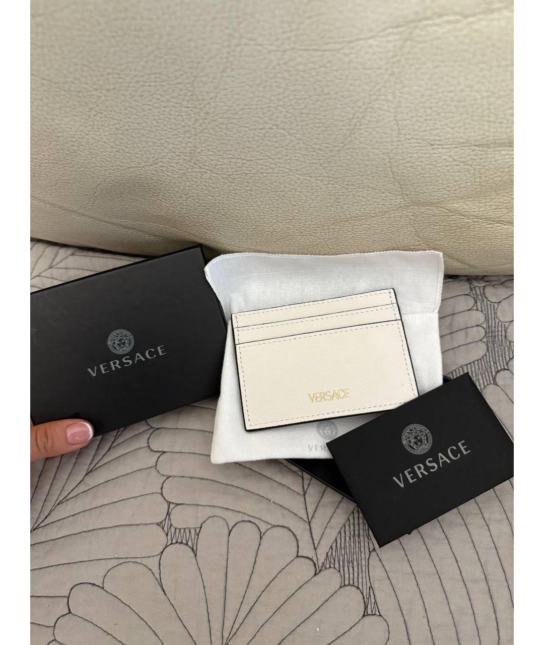 VERSACE Кожаный кардхолдер, фото 4