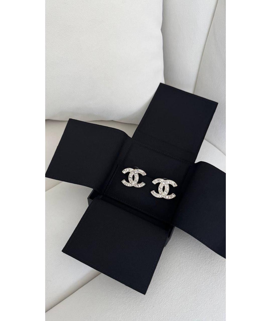 CHANEL Металлические серьги, фото 3