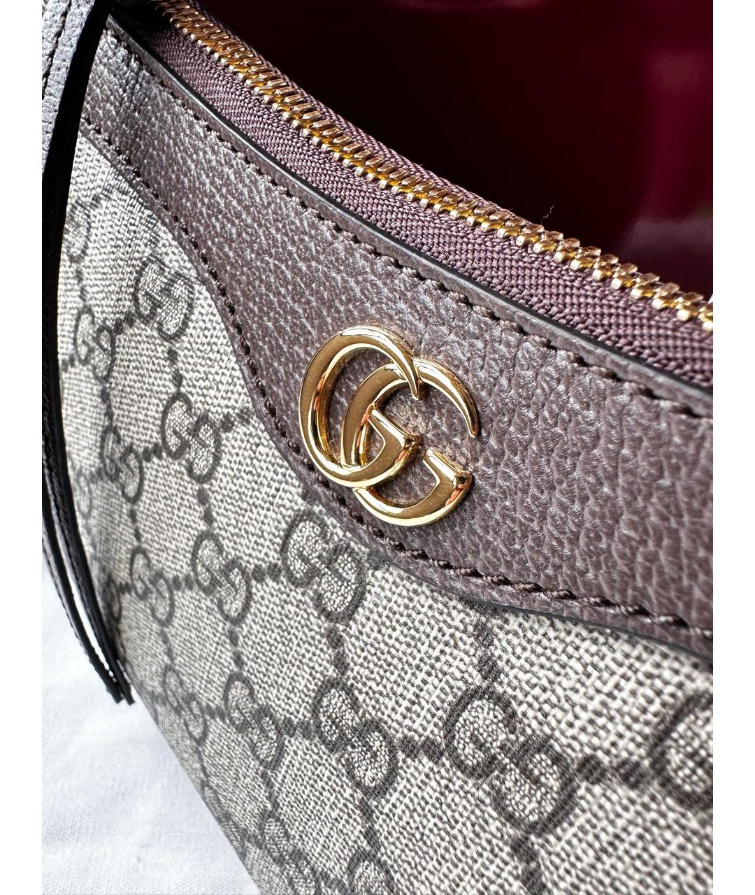GUCCI Коричневая сумка через плечо, фото 6