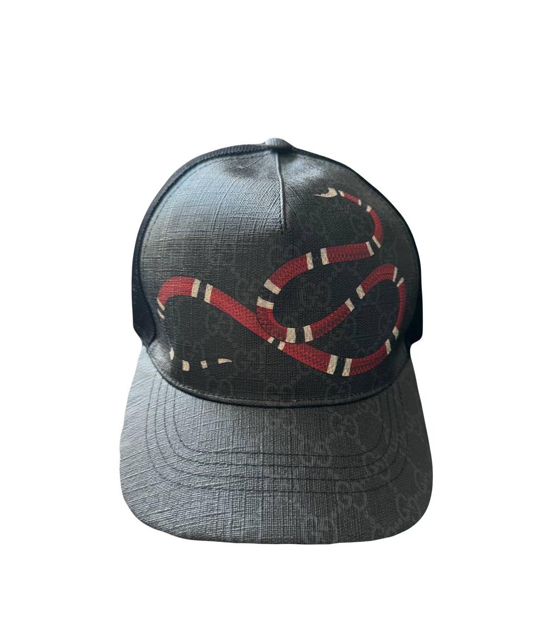 GUCCI Черная кепка, фото 3