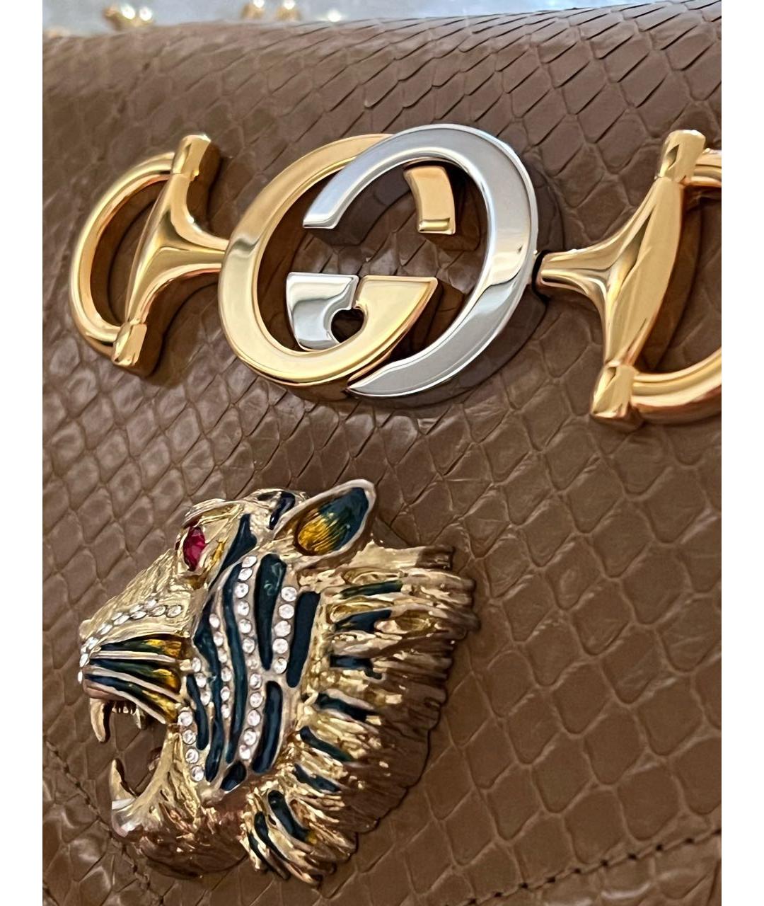 GUCCI Сумка через плечо из экзотической кожи, фото 3