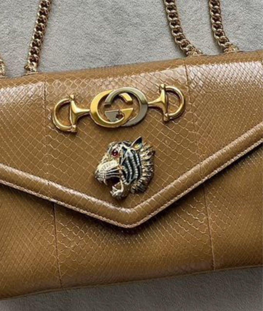 GUCCI Сумка через плечо из экзотической кожи, фото 5