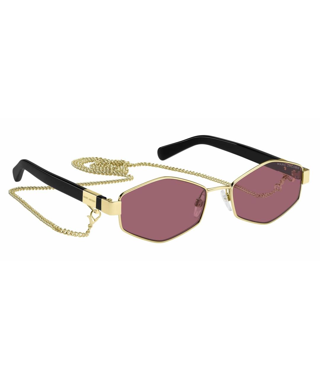MARC JACOBS Розовые металлические солнцезащитные очки, фото 3