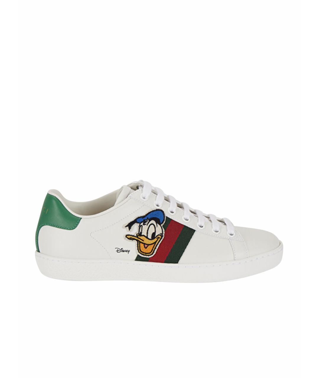 GUCCI Белые кеды, фото 1