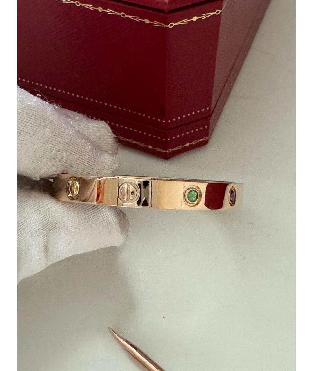 CARTIER Золотой браслет из розового золота, фото 4