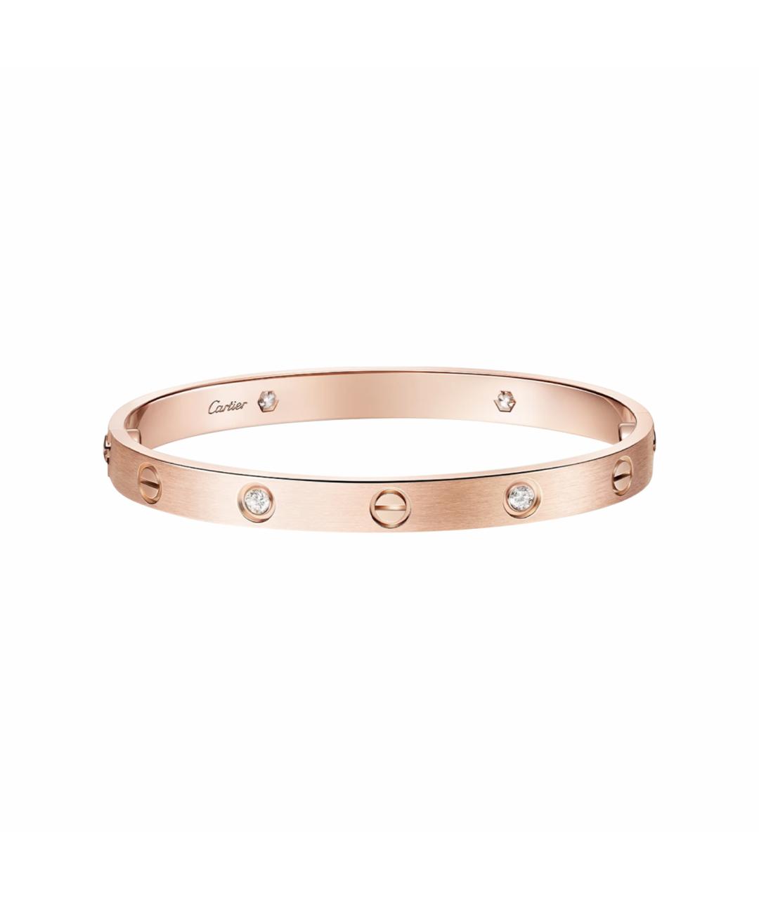 CARTIER Золотой браслет из розового золота, фото 1