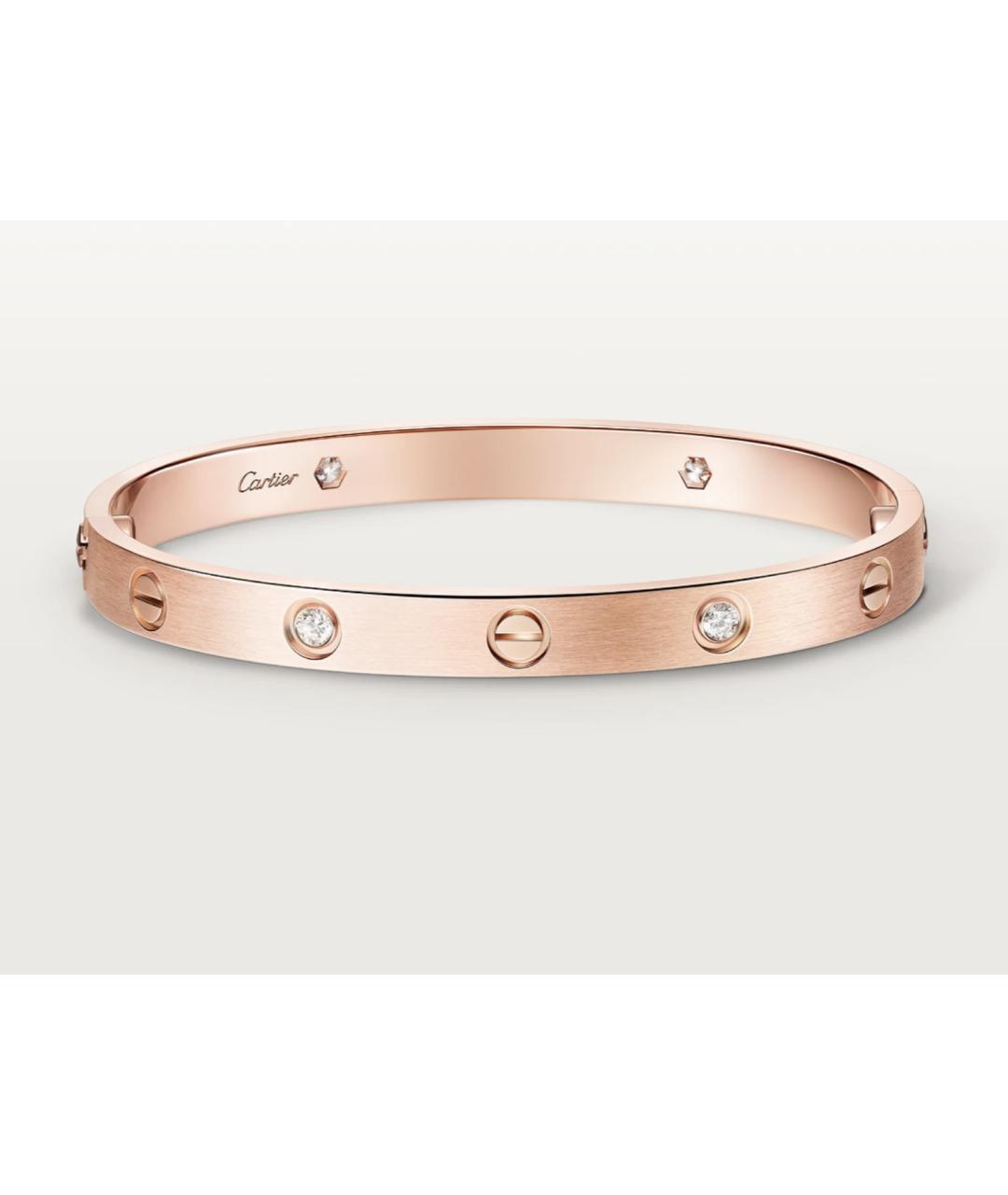 CARTIER Золотой браслет из розового золота, фото 5