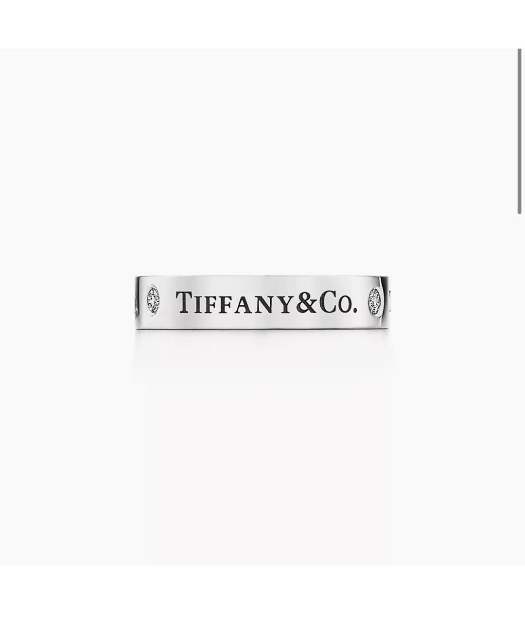 TIFFANY&CO Платиновое кольцо, фото 5