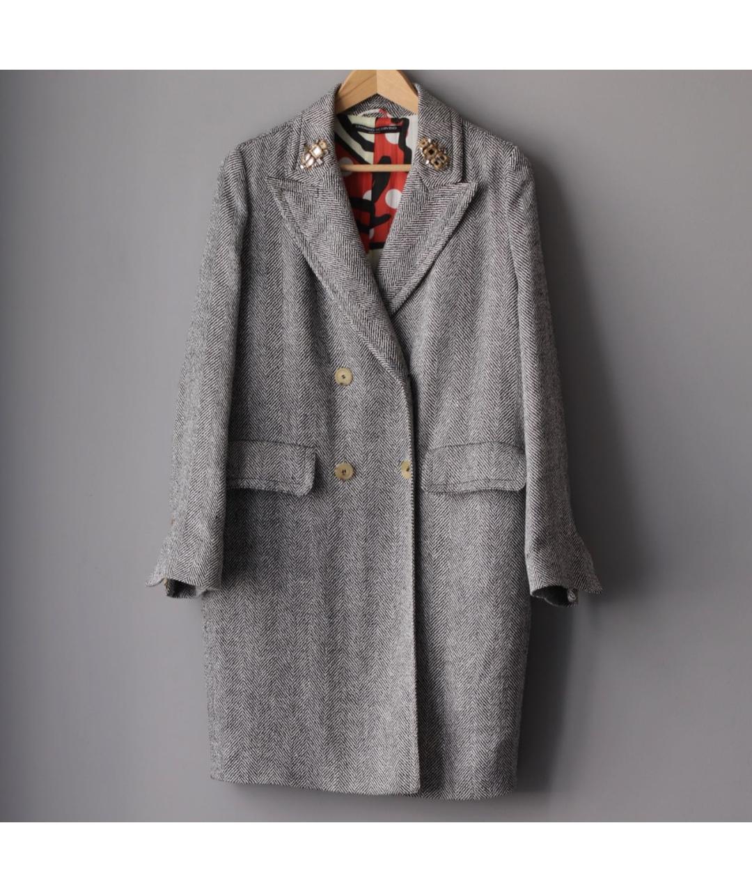 ERMANNO SCERVINO Мульти льняной костюм с брюками, фото 2