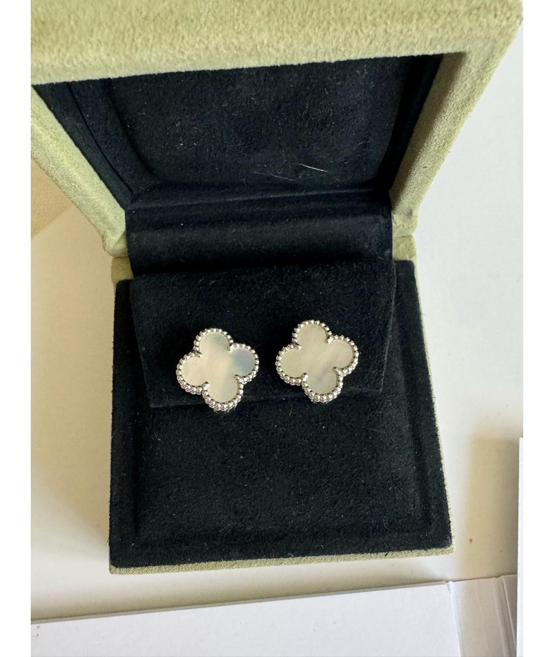 VAN CLEEF & ARPELS Серьги из белого золота, фото 6