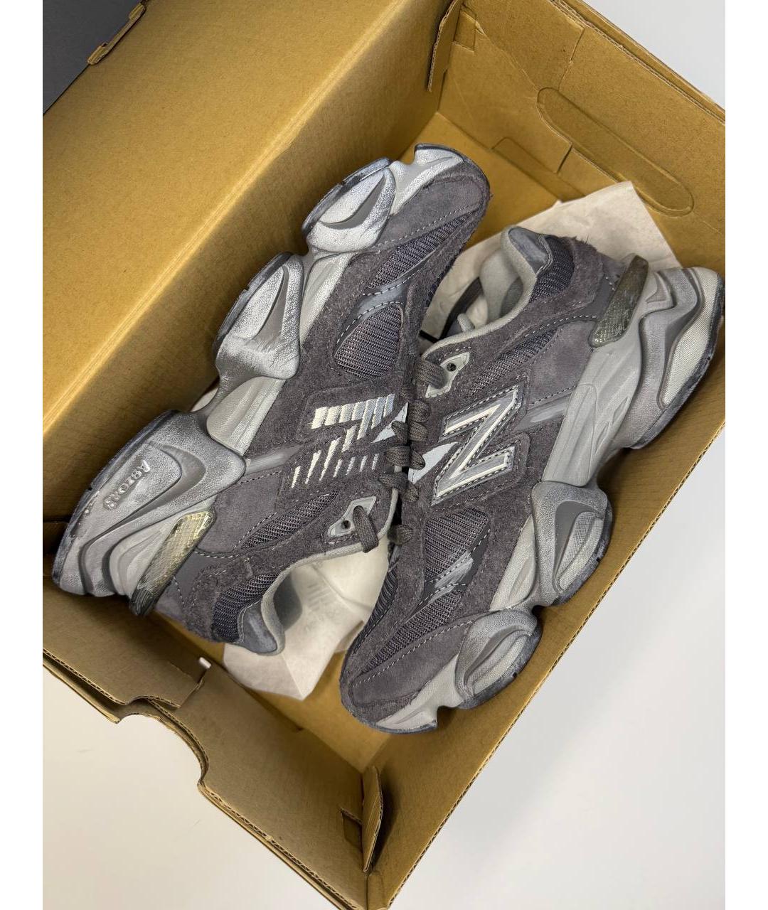 NEW BALANCE Серые кроссовки, фото 2