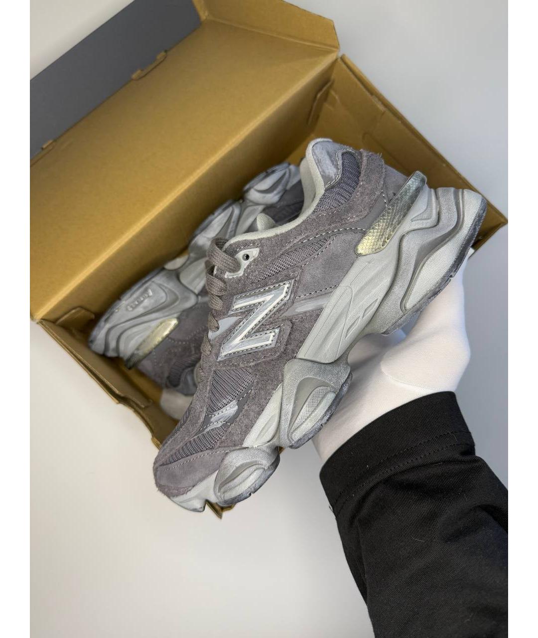 NEW BALANCE Серые кроссовки, фото 3