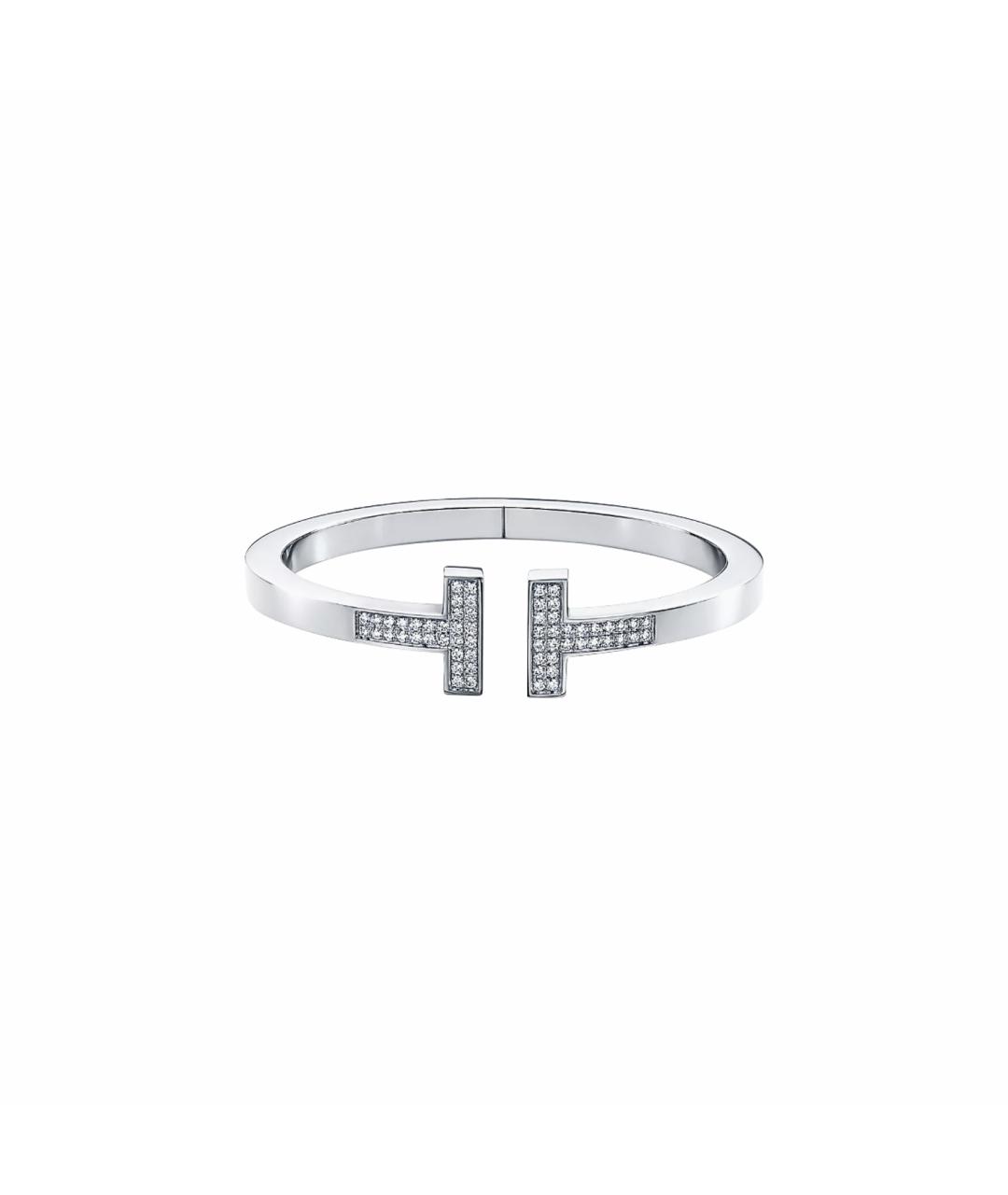TIFFANY&CO Серебрянный браслет из белого золота, фото 1