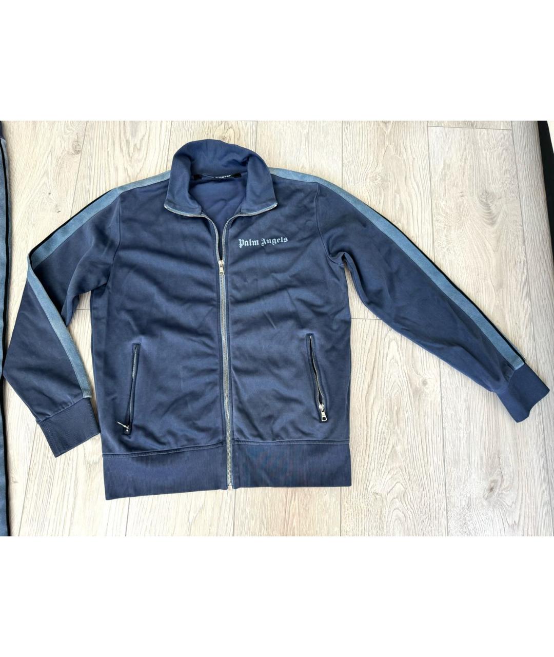 PALM ANGELS Синий вискозный спортивный костюм, фото 4
