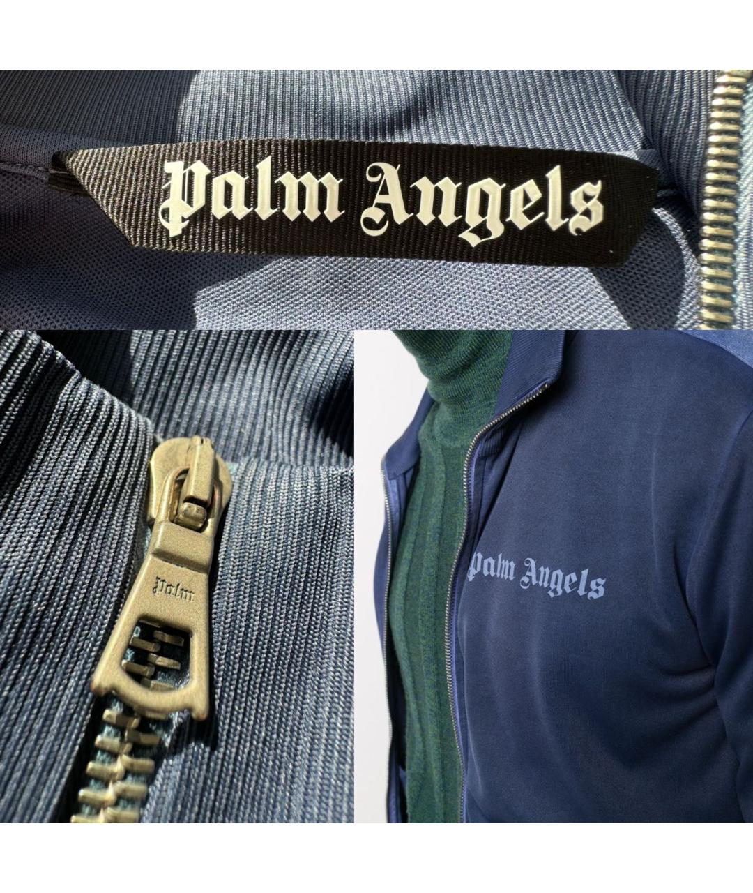 PALM ANGELS Синий вискозный спортивный костюм, фото 7