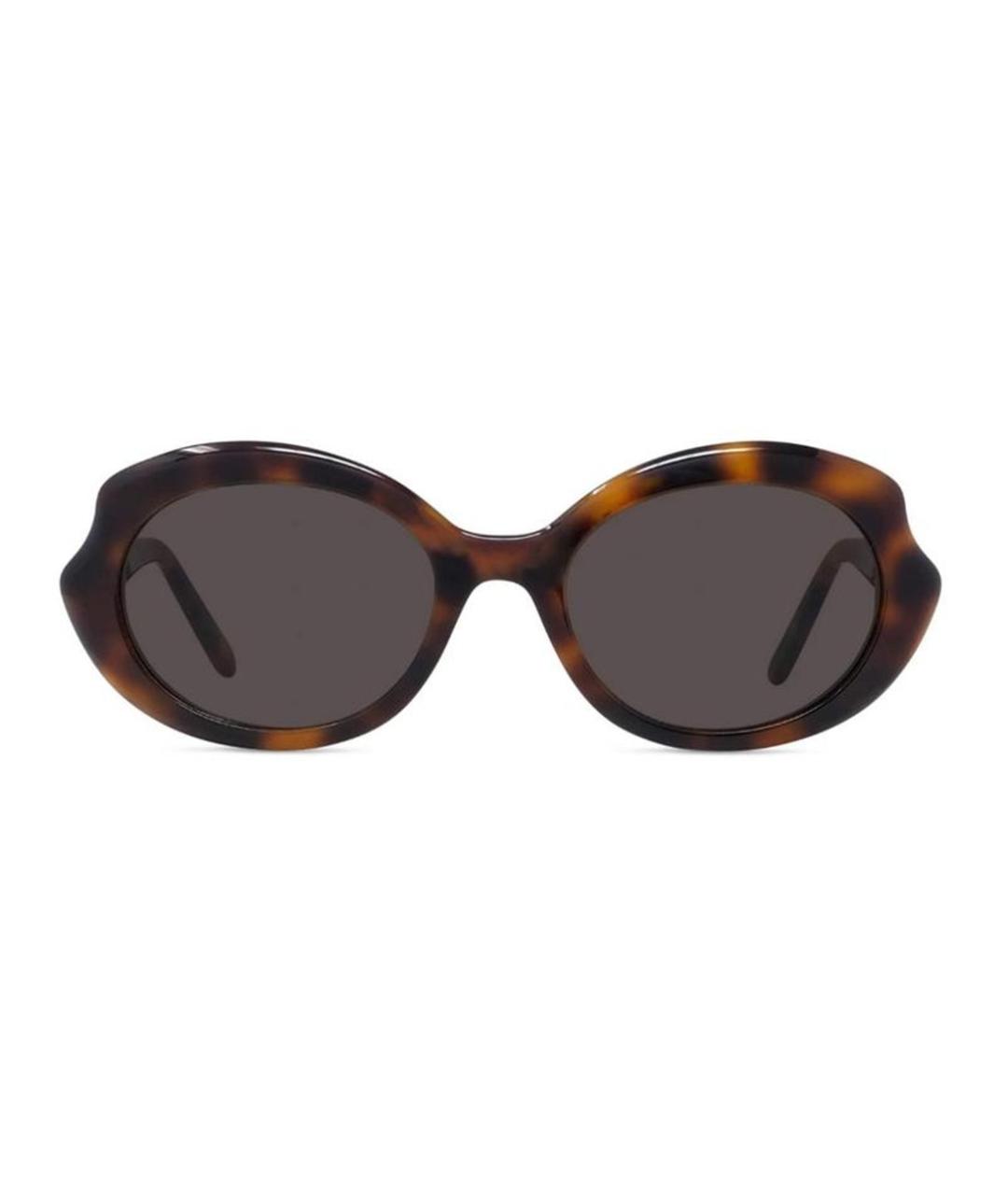 LOEWE Коричневые солнцезащитные очки, фото 2